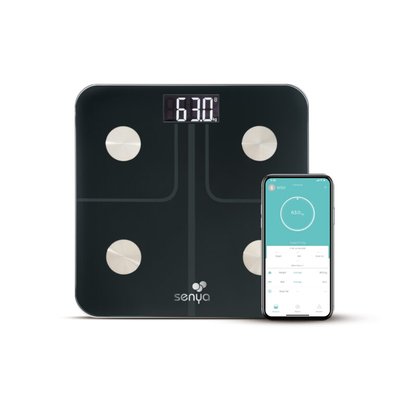 SENYA Pèse personne blanc impédancemètre connecté – Smart Body SENYA