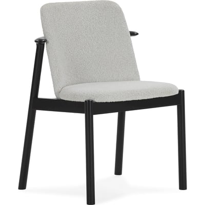 Chaise en hêtre massif et tissu RECOLLECTION