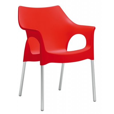 4 Chaises design de jardin - OLA - Lot de 4 - deco SCAB DESIGN