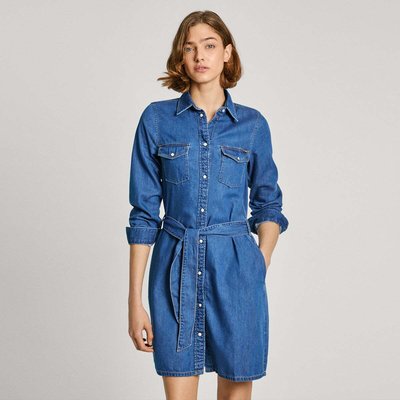 Robe Courte En Denim PEPE JEANS