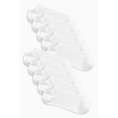Socquettes de sport blanches, lot de 10 NEXT