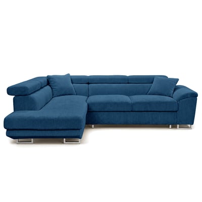 Canapé d'angle gauche 5 places convertible, BAOJI BEST MOBILIER