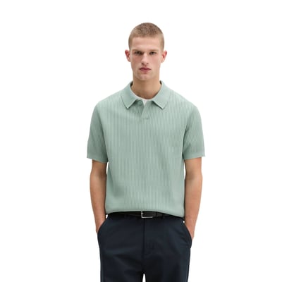 Polo en tricot régulier en pur coton bio MARC O'POLO