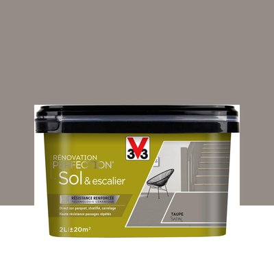 Peinture intérieure Rénovation Perfection® Sol & escalier Satin, Les marrons V33