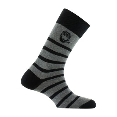 Mi-chaussettes en coton motif Marin MADE IN FRANCE KINDY