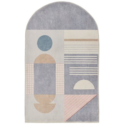 Tapis de bain moelleux aux couleurs vives - ARIELLA GINO FALCONE