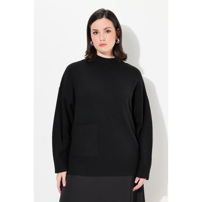 Pull oversized à col montant et ULLA POPKEN