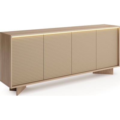 Buffet 4 portes SEMI avec éclairage LED intégré RECOLLECTION