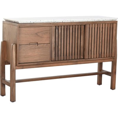 Table console acacia terrazzo style oriental moderne RECOLLECTION