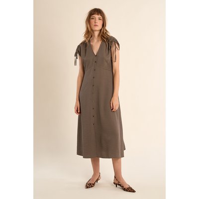 Robe mi-longue, col V MOLLY BRACKEN