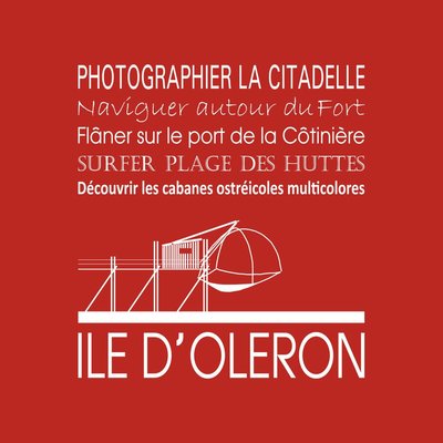 Tableau Sur Toile Île D'oléron ILLUSTRATION CEANOTHE