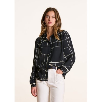 Chemise ample avec fronces à imprimé LA FEE MARABOUTEE