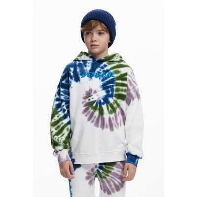 Desigual - Sweat à capuche Tie-Dye logo DESIGUAL