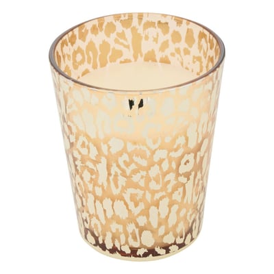 Bougie parfumée léopard doré 485 g FEERIC LIGHTS & CHRISTMAS