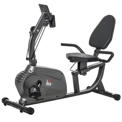Vélo d'appartement magnétique Acier Noir HOMCOM
