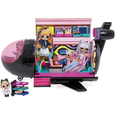 4-in-1 Plane Playset Transforms – 50 Surprises MGA ENTERTAINMENT