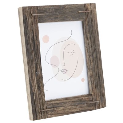 Cadre photo en bois recyclé Pour photo 18 x 24 cm AUBRY GASPARD