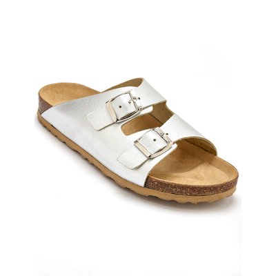 Mules femme semelle compensée PEDICONFORT