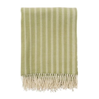 Plaid laine mérinos rayures  IRREGULAR KLIPPAN