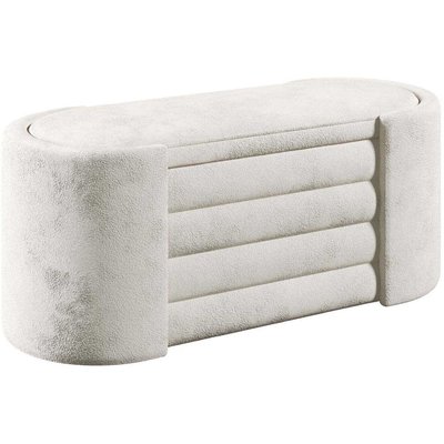 Pouf coffre de rangement Rosa Boxed HANAH HOME