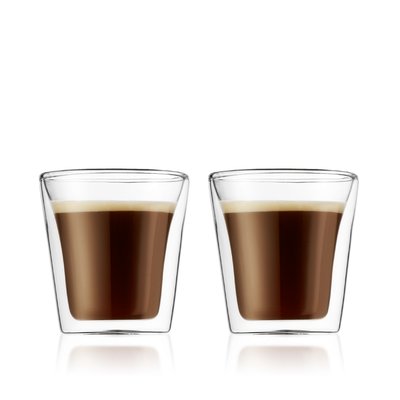 Bodum 0.1 L Transparent CANTEEN Set 2 verres BODUM