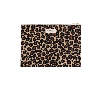 Pochette zippée imprimée BARBETTE RIVEDROITE