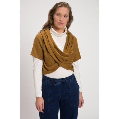 Pull, col châle, manches courtes, coton bio ULLA POPKEN