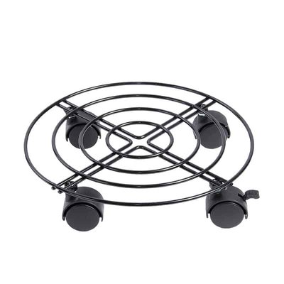 Support plantes à roulettes Métal 28 cm ESSCHERT DESIGN