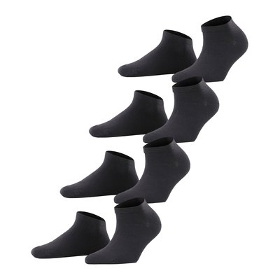 Chaussettes sport Solid 4-Pack Coton (biologique) Opaque ESPRIT