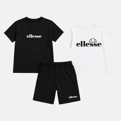 Lot de 2 t-shirts manches courtes et short PLAYGROUND ELLESSE