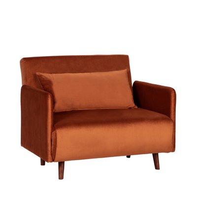 Fauteuil convertible en velours - Belushi DRAWER