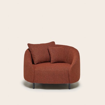 Fauteuil en Revêtement bouclette à l'aspect laineux  JULIKA MADURA