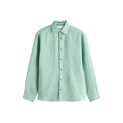 Chemise manches longues en lin leomaster signature NEXT