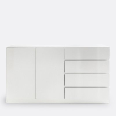 Armoire basse 2 portes penderie et 4 tiroirs, Léo LA REDOUTE INTERIEURS