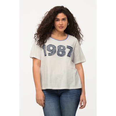 T-shirt à col rond et manches courtes. Ligne ULLA POPKEN