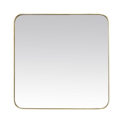 Miroir carré aux bords fins 30x30cm EMDE