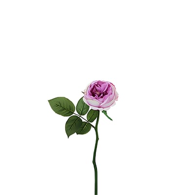 Tige de rose waterproof fermée artificielle H32 SIA DECO