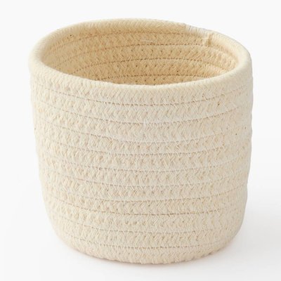Panier rond en coton MONOPRIX MAISON