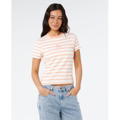 T-shirt ajusté Half Moon Bay RIP CURL