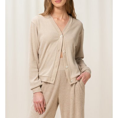 Cardigan côtelé recyclé Thermal TRIUMPH