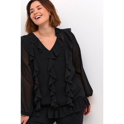 Blouse à manches longues KCninni KAFFE CURVE
