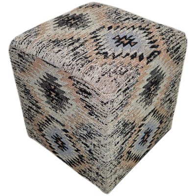 Pouf en coton carré, style pop ARTE ESPINA