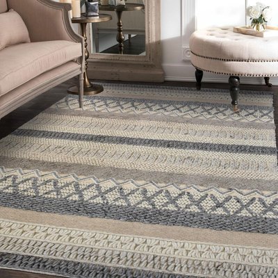 Tapis kilim fait à la main motif ethnique ESPARIA UN AMOUR DE TAPIS
