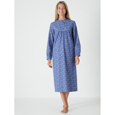 Chemise de nuit bleu ciel La Redoute