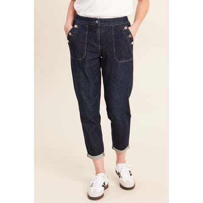 Pantalon mom 7/8ème en coton BREAL