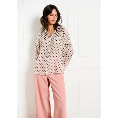 Chemise fluide à pois LOLALIZA