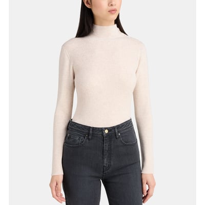 Pull droit oiselle maille côtelée JODHPUR
