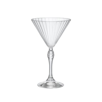 Boite de 4 verres martini America  24.5 cl BORMIOLI