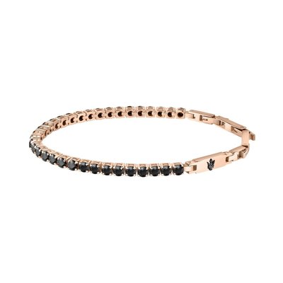 Bracelet en acier et oxyde de zirconium MASERATI