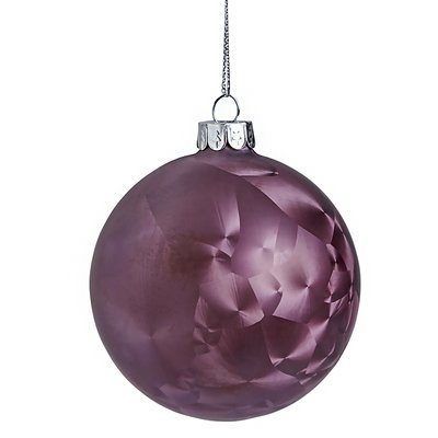 Boule de noël décorative en verre D8 SIA DECO